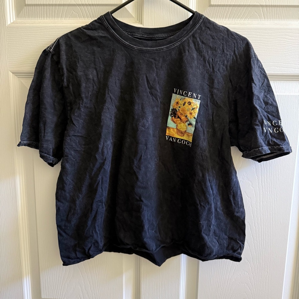 Van Gogh Cropped Tee